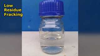 Fluide de fracture hydraulique à faible résidu