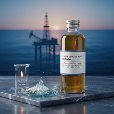 Lubrifiants solubles dans l'eau et l'eau de mer pour l'exploration de gaz Conçus avec un point d'éclair élevé pour soutenir et assurer la sécurité des activités de forage