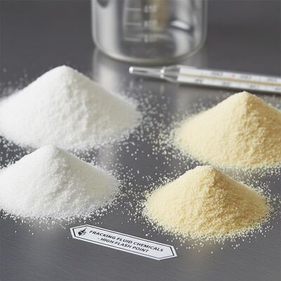 Particules blanches ou jaunâtres poudres Fluides chimiques de fracturation efficaces à des températures allant de 40°F à 300°F