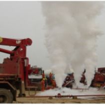 Fluides propres SU-CFF de Fracking de mousse de dioxyde de carbone de la valeur du pH 5.5-6.5